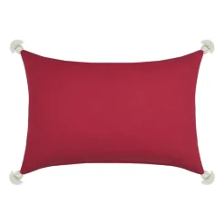 Coussin rectangulaire coton (35 x 50 cm) Finna Rouge