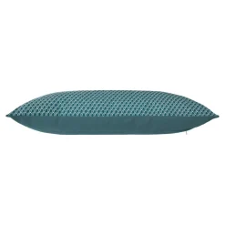 Coussin rectangulaire coton (30 x 50 cm) Otto Bleu canard