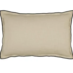Coussin rectangulaire coton (40 x 60 cm) Helios Ecru