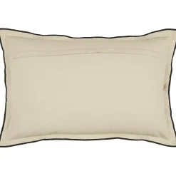 Coussin rectangulaire coton (40 x 60 cm) Helios Ecru