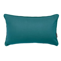 Coussin rectangulaire coton (30 x 50 cm) Pixel Bleu canard