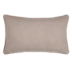 Coussin rectangulaire coton (30 x 50 cm) Oriana Ecru