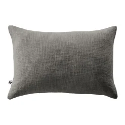 Coussin rectangulaire coton (40 x 60 cm) Sixtine Gris ardoise