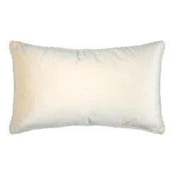 Coussin rectangulaire fausse fourrure (30 x 50 cm) Wildforest Ecru