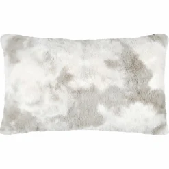 Coussin rectangulaire fausse fourrure (80 cm) Harald Beige
