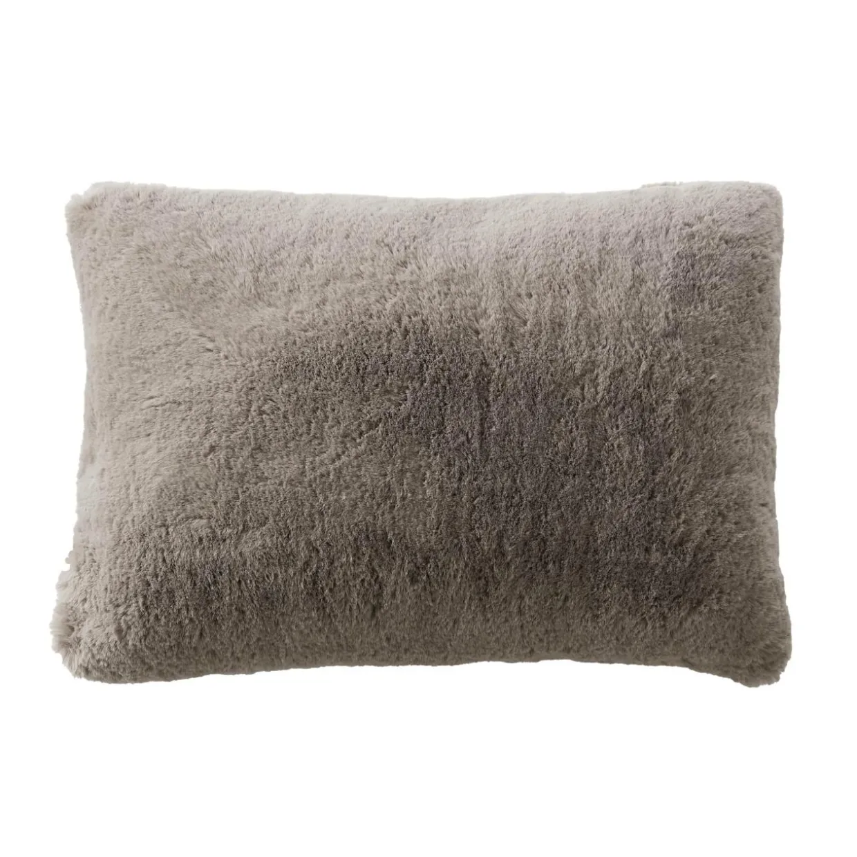 Coussin rectangulaire fausse fourrure (40 x 60 cm) Finn Taupe