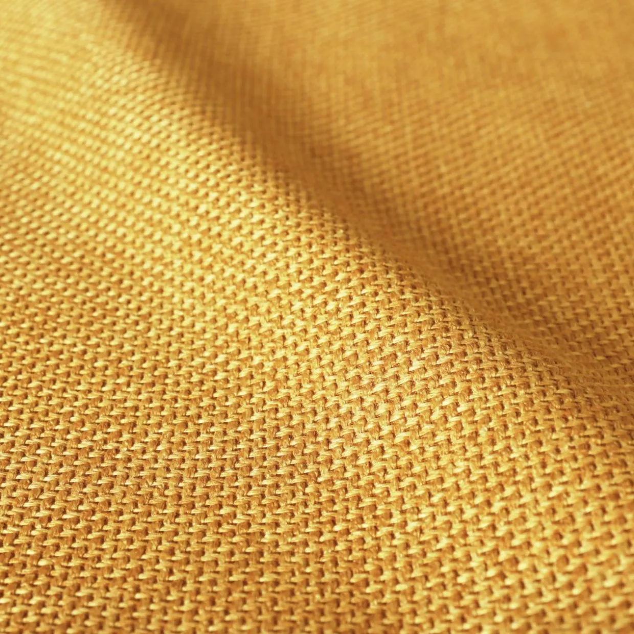 Coussin rectangulaire tissé (40 x 60 cm) Alba Jaune moutarde