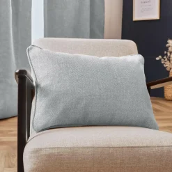 Coussin rectangulaire tissé (40 x 60 cm) Alba Gris