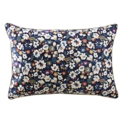 Coussin rectangulaire velours (40 x 60 cm) Dolores Bleu
