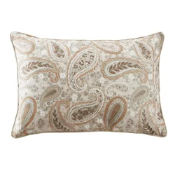 Coussin rectangulaire velours (40 x 60 cm) Dolores Beige