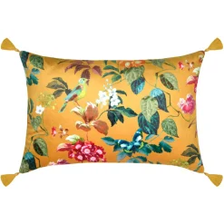 Coussin rectangulaire (40 x 60 cm) Emmy Jaune moutarde