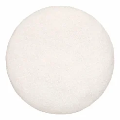 Coussin rond (40 cm) Subli Blanc