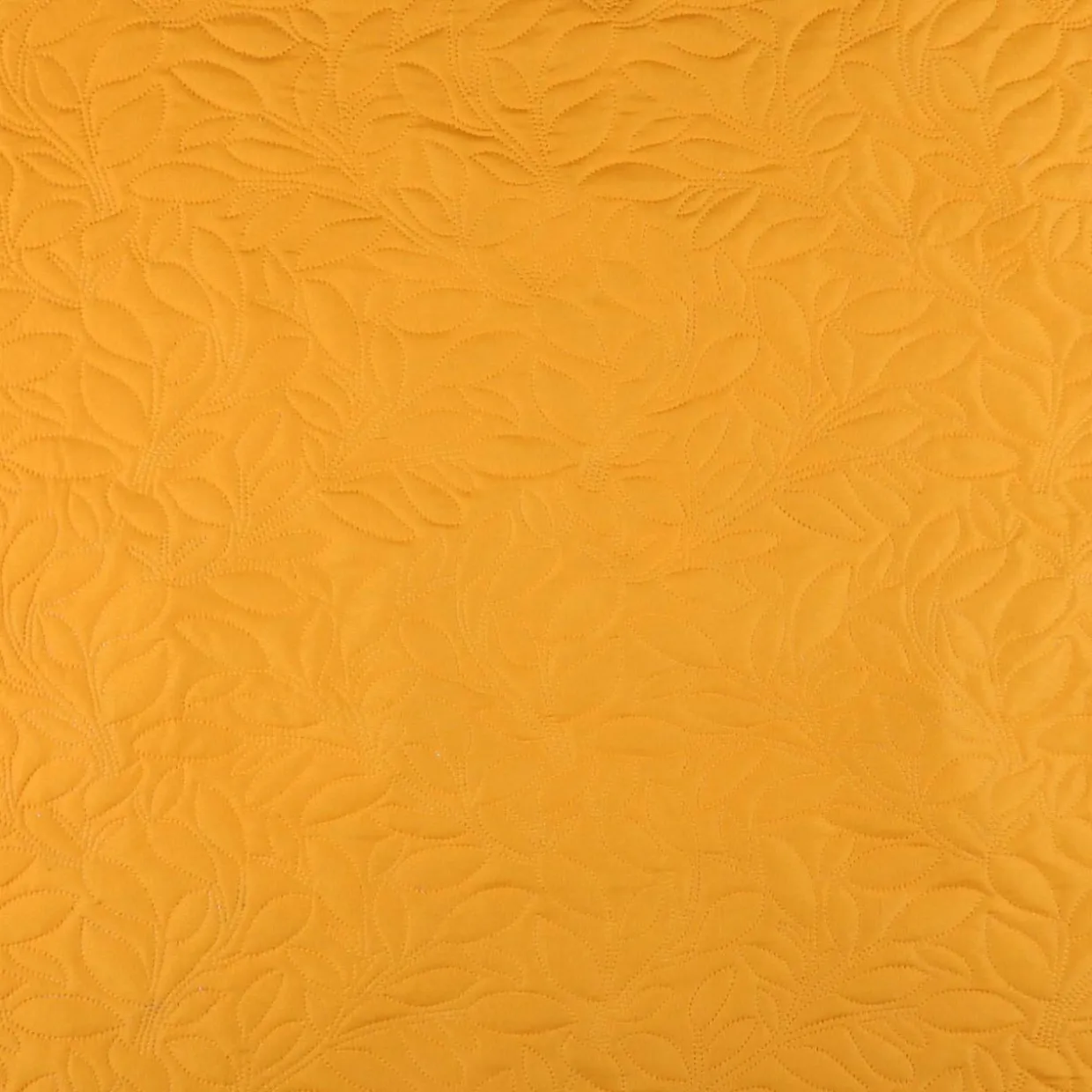 Couvre-lit et taies d'oreiller (260 x 240 cm) Cassandre Jaune curry