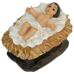 Crèche de Noël complète et lumineuse (H30 cm) Sainte-Paloma