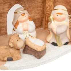 Crèche de Noël complète (H16 cm) Saint-Amaury