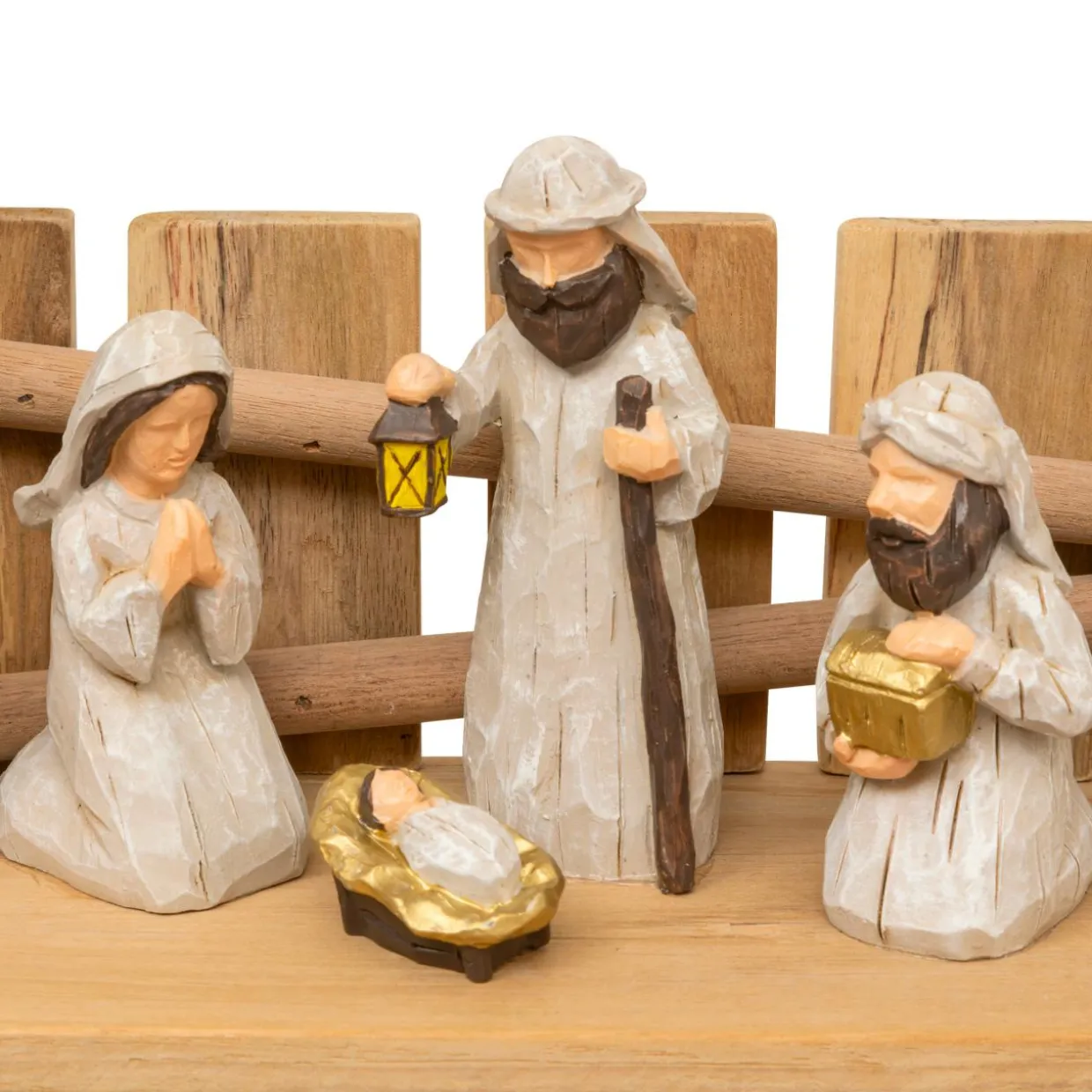 Crèche de Noël complète (H30 cm) Sainte-Carmen