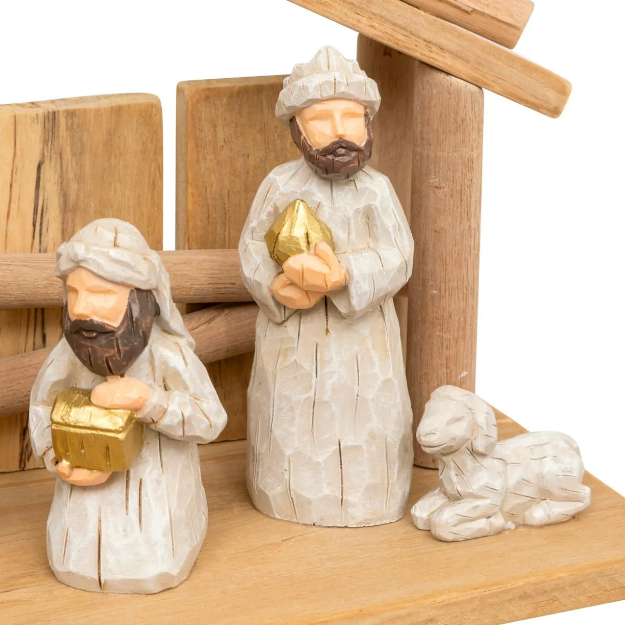 Crèche de Noël complète (H30 cm) Sainte-Carmen