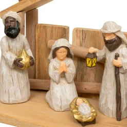 Crèche de Noël complète (H30 cm) Sainte-Carmen