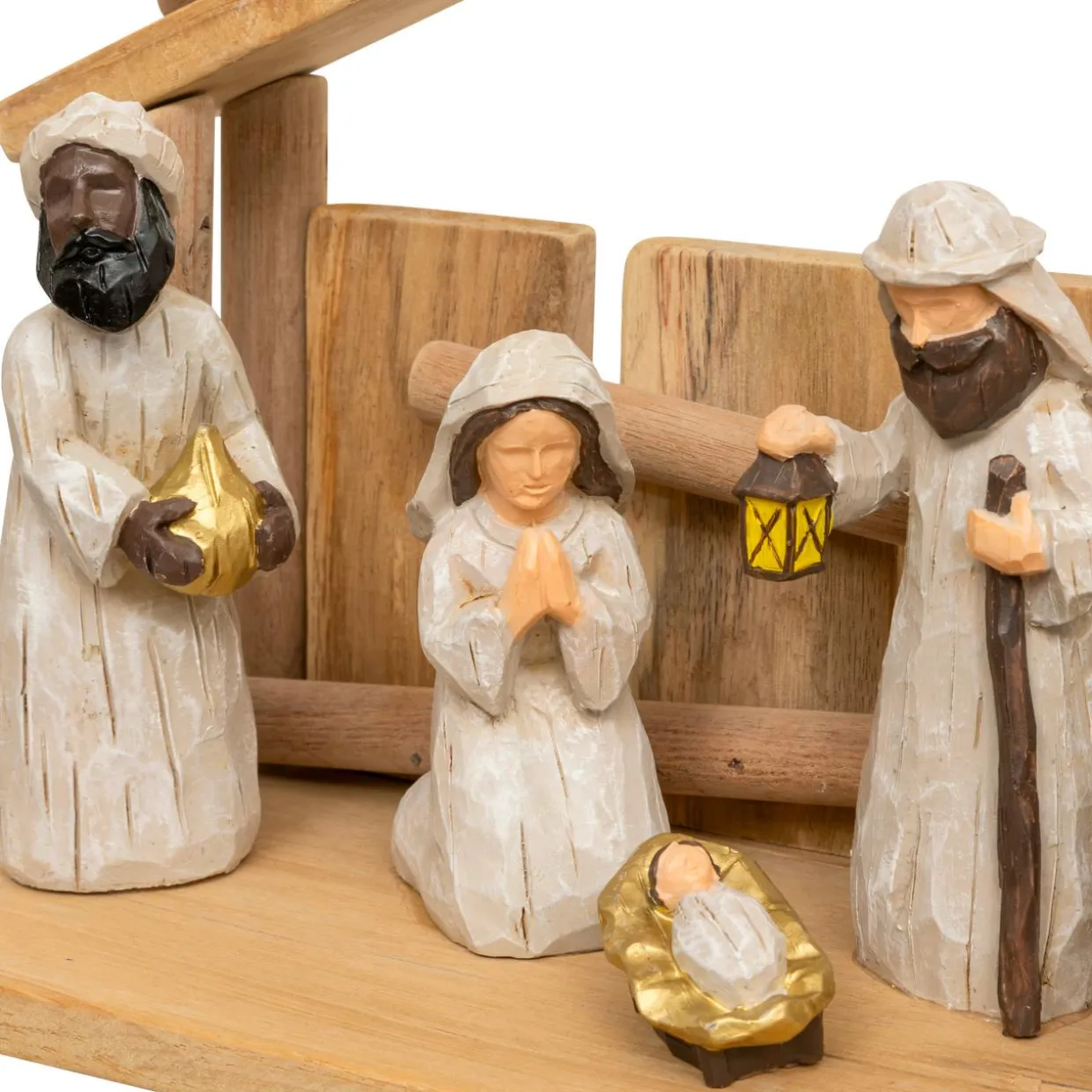 Crèche de Noël complète (H30 cm) Sainte-Carmen