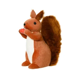 Écureuil de Noël (H40 cm) Gribouille et citrouille