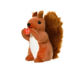 Écureuil de Noël (H23 cm) Gribouille et citrouille