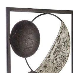 Decoration murale métal (H61 cm) Ethnic Noir