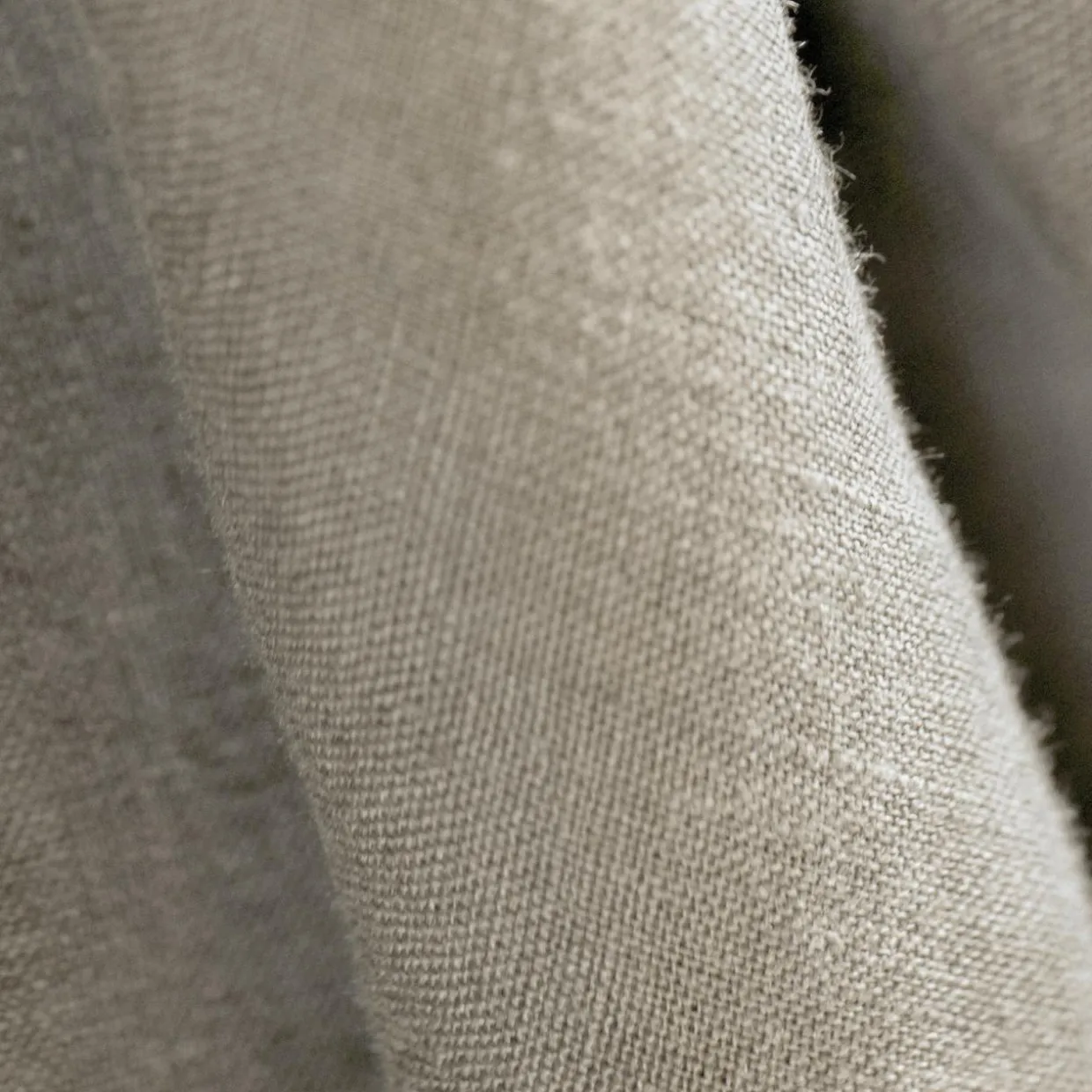 Drap housse lin lavé (160 x 200 cm) Louise Beige