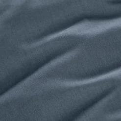 Drap housse percale de coton (180 x 200 cm) Cali Bleu marine