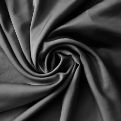 Drap housse satin de bambou (160 x 200 cm) Sienna Noir