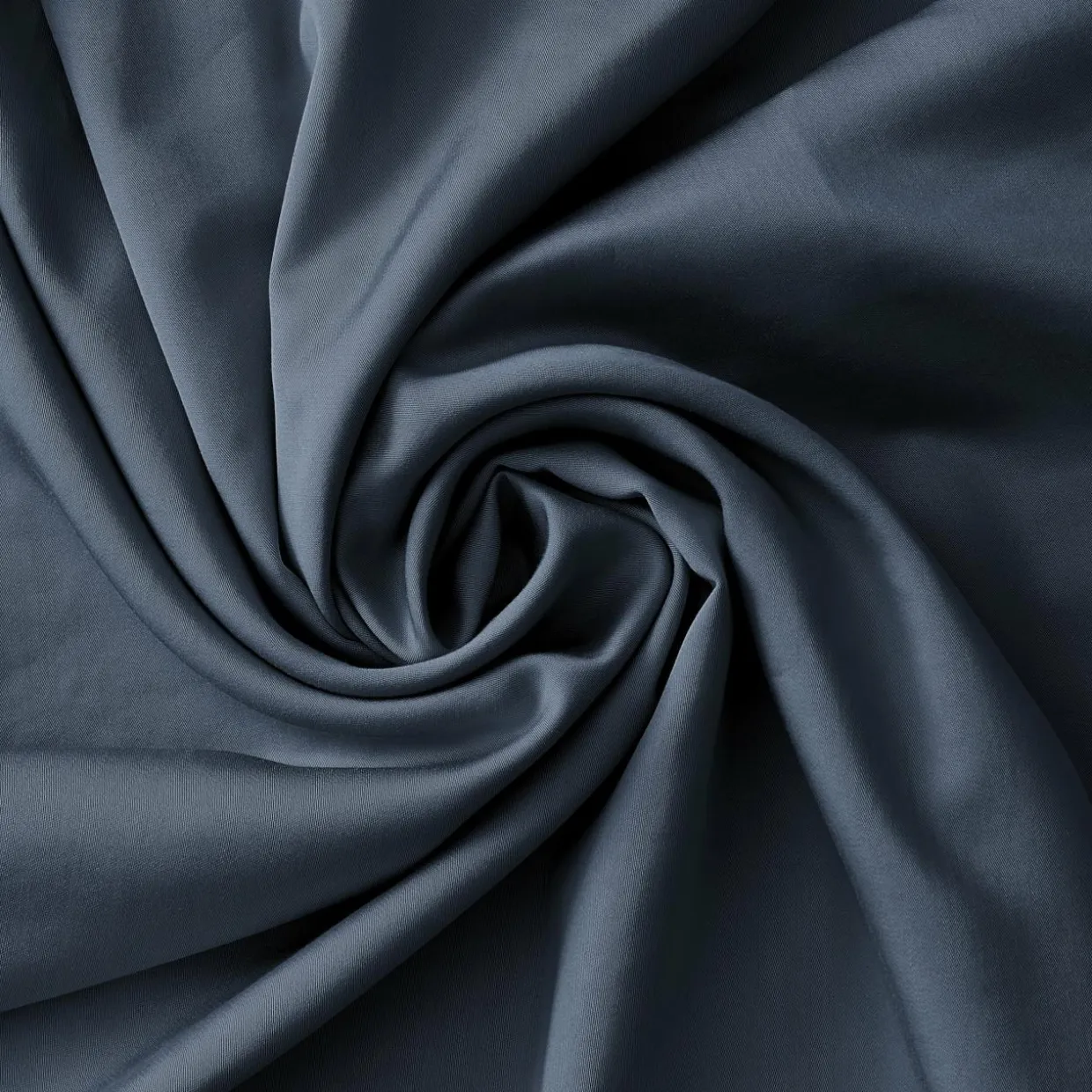 Drap housse satin de bambou (160 x 200 cm) Sienna Bleu nuit