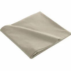 Drap plat coton bio (240 x 300 cm) Biolina Taupe
