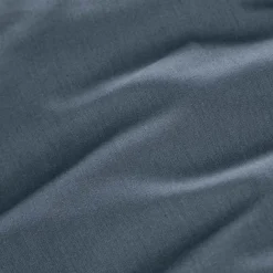 Drap plat percale de coton (270 x 300 cm) Cali Bleu marine