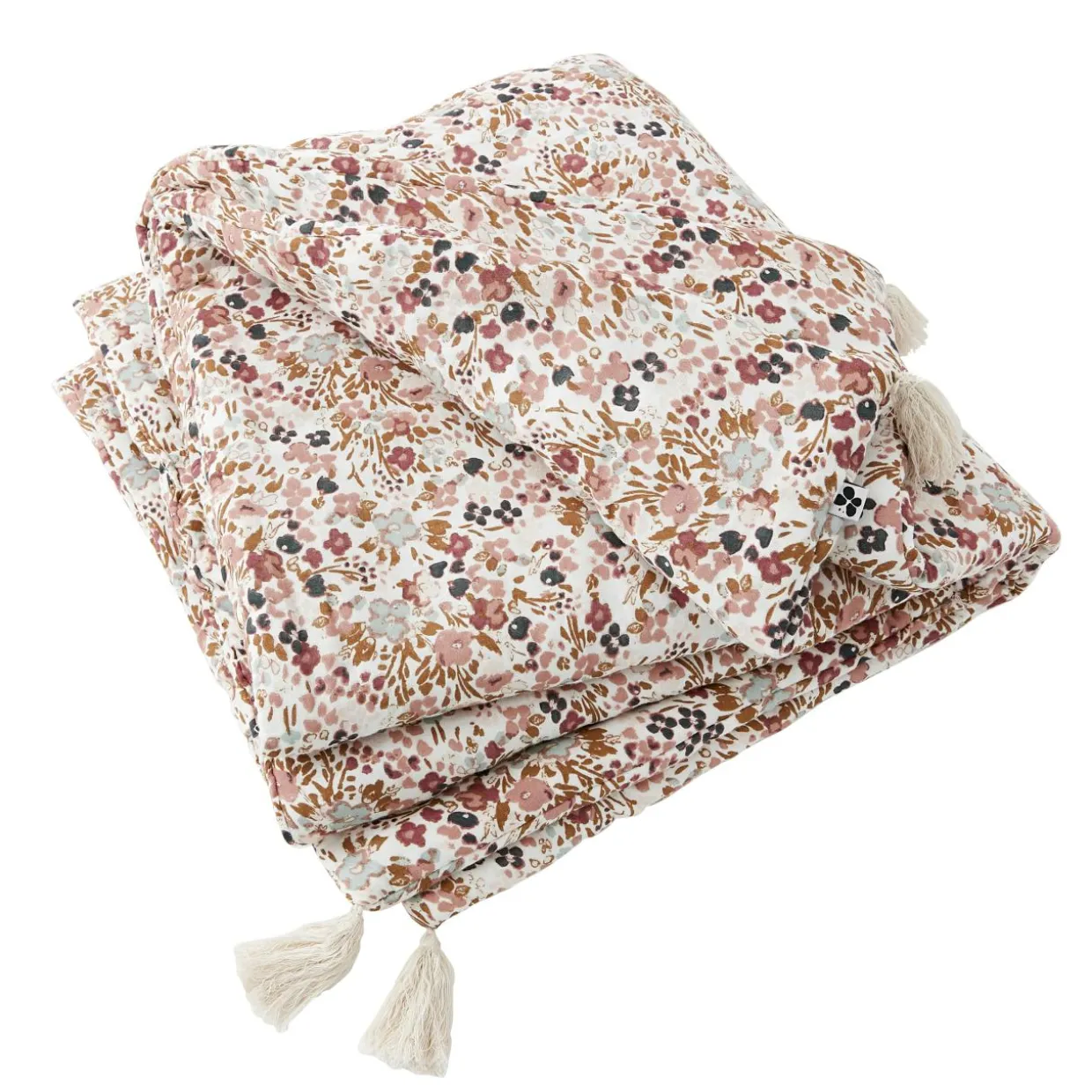Edredon gaze de coton (90 x 200 cm) Constance Beige pampa