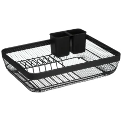 Egouttoir vaisselle en métal (43 x H13 cm) Mayaj Noir