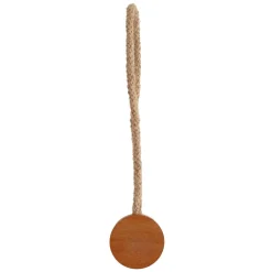 Embrasse rideau bois Baobab Marron