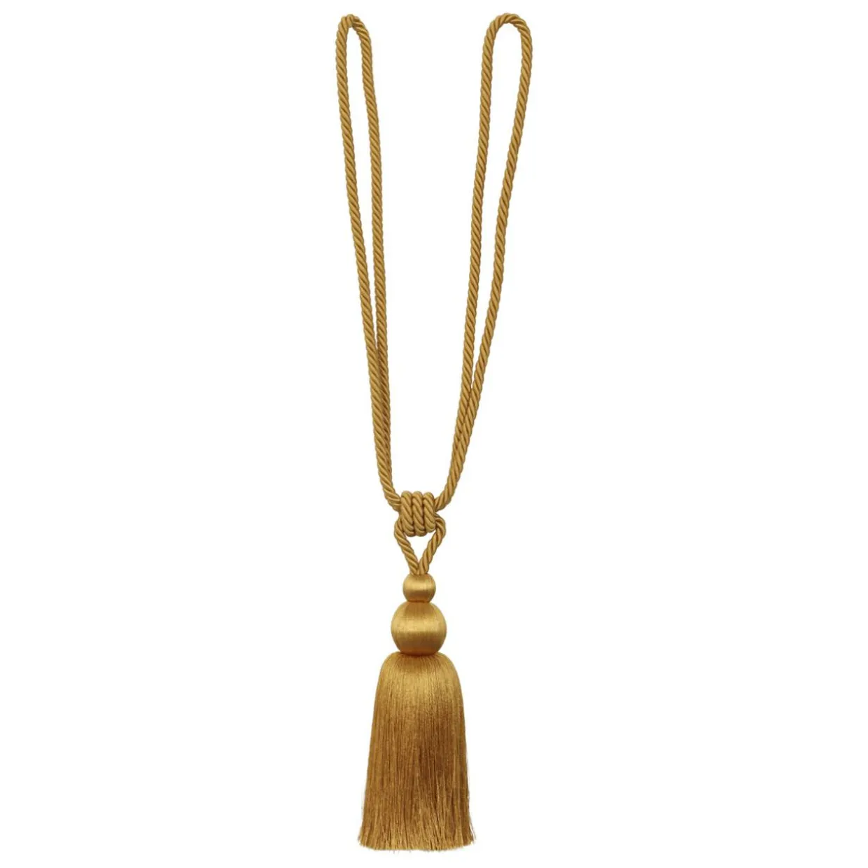 Embrasse rideau (80 cm) Napoléon Jaune moutarde
