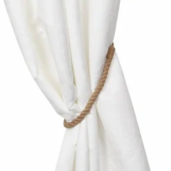 Embrasse rideau jute Clovis Beige