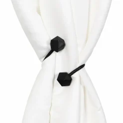 Embrasse rideau Twist Noire