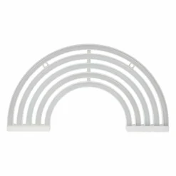 Enseigne lumineuse néon à piles (H16 cm) Arc en Ciel Multicolore