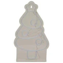 Enseigne lumineuse USB (H40 cm) Néon Sapin de Noël Multicolore