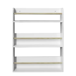 Etagère murale enfant bois 3 niveaux (H80 cm) Zoa Blanche