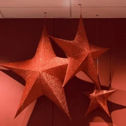 Etoile de Noël à suspendre (D180 cm) Christmas Rouge