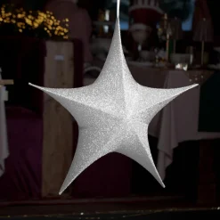 Etoile de Noël à suspendre (D180 cm) Christmas Argent