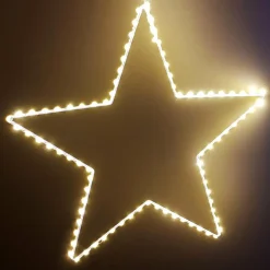 Etoile lumineuse à suspendre 175 LED (D58 cm) Kais Blanc chaud