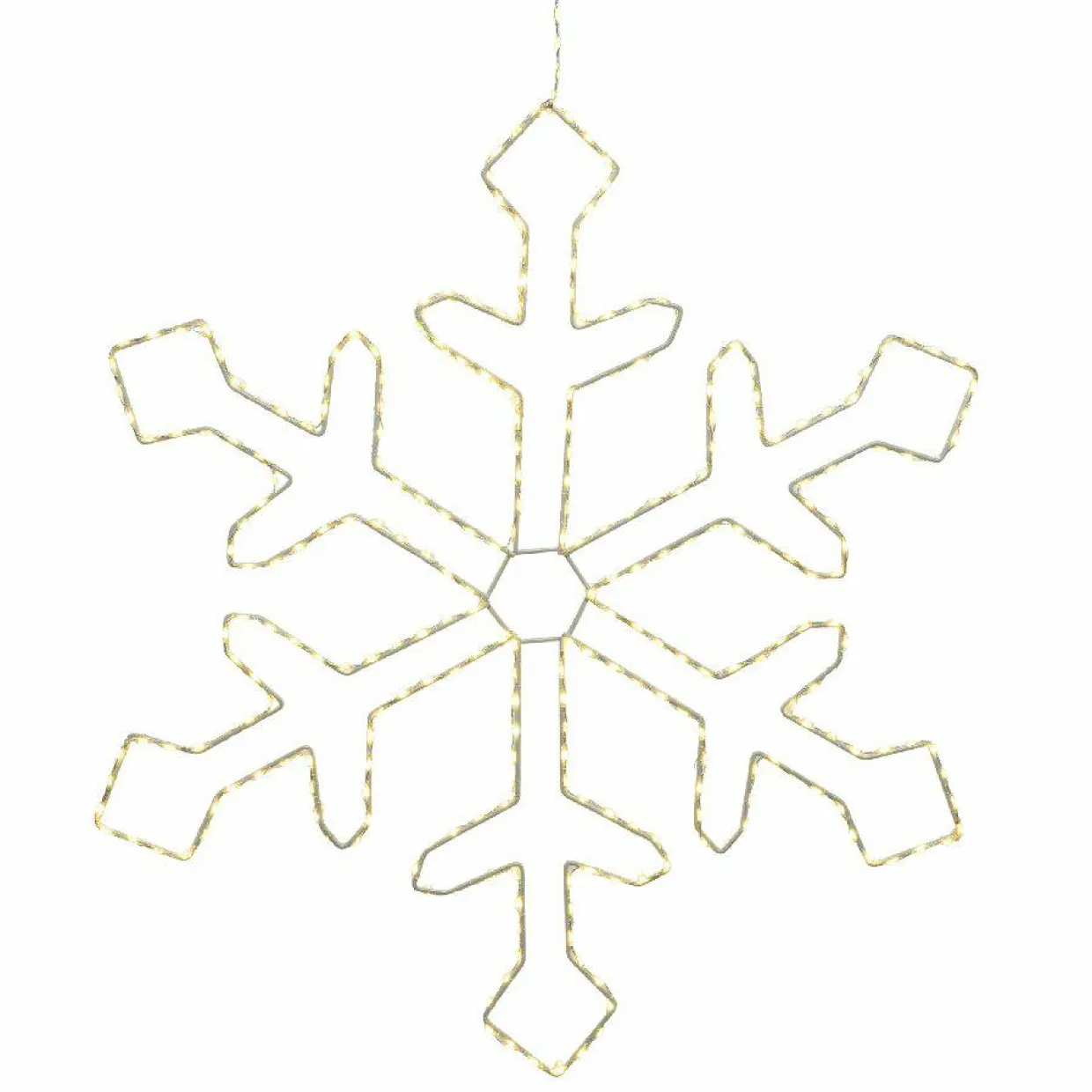 Flocon lumineux à suspendre 220 LED (D37 cm) Everest Blanc chaud