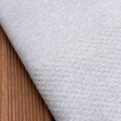 Fouta coton recyclé (200 x 200 cm) Ecume Grise