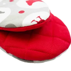 Gant de cuisine (24.5 x 14.5 cm) Suzette Rouge