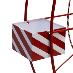 Grande roue en métal Géante (H170 cm) Fête foraine Rouge