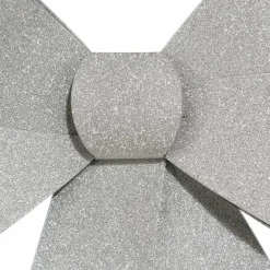 Grand nœud (H30 cm) Alaska Argent