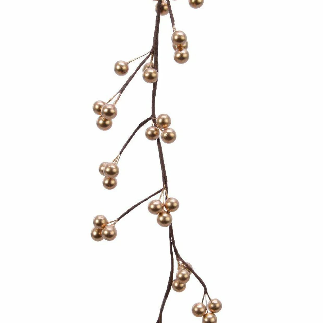 Guirlande de Baie laquée (125 cm) Célénia Champagne
